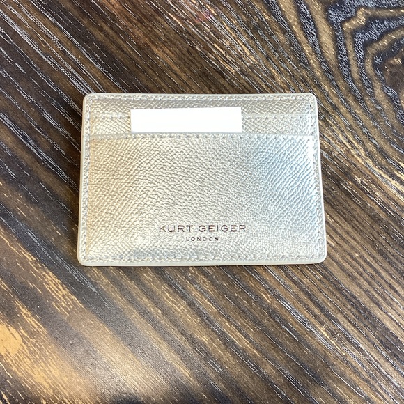 Kurt Geiger Handbags - Kurt Geiger Metallic Card Holder